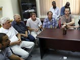 Российские граждане, летом прошлого года захваченные в Ливии войсками Переходного национального совета, дождались начала судебного процесса по обвинению в содействии режиму Муаммара Каддафи Российские граждане, летом прошлого года захваченные в Ливии войсками Переходного национального совета, дождались начала судебного процесса по обвинению в содействии режиму Муаммара Каддафи