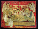 Плащаница из музея Бенаки (Афины), 1599 год Плащаница из музея Бенаки (Афины), 1599 год