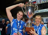 Волейболистки казанского "Динамо" второй год подряд стали чемпионками России