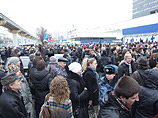 Участники акции против цензуры в СМИ митинговали у телецентра в Останкино