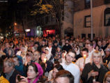Крестным ходом по ночным улицам Манхэттена завершилась пасхальная заутреня в Свято-Николаевском Патриаршем соборе Нью-Йорка