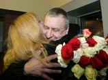 Андрей Санников и Ирина Халип, 15 апреля 2012 года