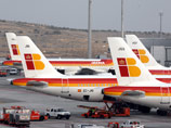 Из-за забастовки пилотов авиакомпании Iberia 20 апреля не состоялся рейс IB3810 по маршруту Мадрид-Москва, который должен был вылететь в 10.15, отменен и обратный рейс IB3811 из Москвы в Мадрид в 18.25