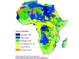 Под поверхностью засушливых областей Африки расположены гигантские резервуары воды, заявили британские геологи