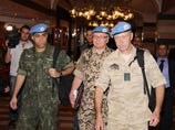 Наблюдатели ООН, Дамаск, 16 апреля 2012 года