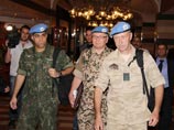Наблюдатели ООН, Дамаск, 16 апреля 2012 года Наблюдатели ООН, Дамаск, 16 апреля 2012 года