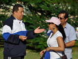 Чавес вылетел на Кубу 14 апреля и находился в Гаване более полутора недель