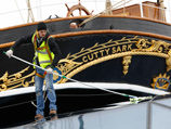 Легендарный клипер Cutty Sark подняли в воздух и открыли для зрителей (ВИДЕО) Легендарный клипер Cutty Sark подняли в воздух и открыли для зрителей (ВИДЕО)