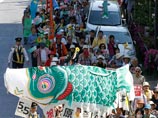 Сегодня в Токио прошла демонстрация противников атомной энергетики с требованием навсегда отказаться от использования АЭС