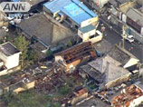 Японию неожиданно накрыл торнадо: есть жертвы, разрушены десятки домов, нет энергии