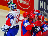 Сборная России одержала вторую победу подряд на чемпионате мира по хоккею, который проходит в Финляндии и Швеции