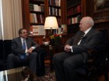 Глава греческих правоцентристов вернул президенту мандат на формирование правительства Глава греческих правоцентристов вернул президенту мандат на формирование правительства