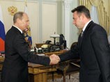 Владимир Путин и Игорь Холманских, 18 мая 2012 года Владимир Путин и Игорь Холманских, 18 мая 2012 года