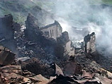 Спецкомиссия МЧС и власти Дагестана, прибывшие на место пожара в село Хутрах, установили, что в результате ЧС сгорело 32 домовладения, в которых проживали 287 человек, из них 107 детей