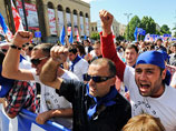 Оппозиция собрала в Тбилиси многотысячный митинг