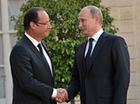 Президент Франции Франсуа Олланд выступил на совместной пресс-конференции с президентом России Владимиром Путиным