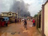 В Нигерии разбился пассажирский самолет. По предварительным данным, на борту самолета, принадлежащего местной авиакомпании Dana Air, находились 153 человека