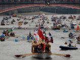 Водный парад, состоявшийся на реке Темза в британской столице в честь Бриллиантового, 60-летнего юбилея царствования королевы Елизаветы II, признан крупнейшим событием такого рода в современной мировой истории
