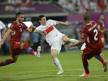 Сборная России по футболу, проиграв Греции на Евро-2012, покидает чемпионат Европы 