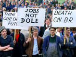 Великобритании низкооплачиваемые рабочие, принимающие участие в забастовках, лишаются права на дополнительные пособия от государства