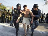 Задержание Дениса Луцкевича во время Марша миллионов 6 мая 2012