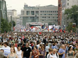Московские власти опробовали новый закон о митингах на Удальцове