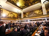 Делегации стран, участвующих в конференции по Сирии собрались в здании женевского отделения ООН
