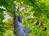 Отреставрированная французская копия Статуи Свободы была перенесена из Люксембургского сада в парижский музей изобразительных и прикладных искусств д'Орсэ