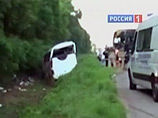 Автобус, который вез группу паломников из Великих Лук в Почаевскую лавру, попал в ДТП в Черниговской области в субботу в 05:30