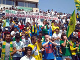 В Махачкале состоялся митинг протеста против решения УЕФА 