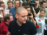 В Петербурге перед оппозиционным митингом задержали Удальцова