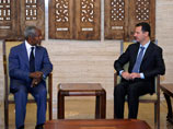 В ходе беседы обсуждался план Аннана по урегулированию сирийского кризиса