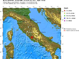 В окрестностях Рима произошло землетрясение 