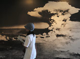 Экспозиция в музее Хиросимы, посвященная ядерной бомбардировке в 1945 году