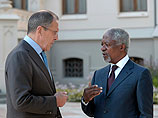 Чтобы смягчить позиции, в Москву отправился спецпосланник ООН и Лиги арабских государств Кофи Аннан - в понедельник он встретился с главой МИД Сергеем Лавровым, а во вторник проведет переговоры с президентом Владимиром Путиным