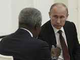 Путин обещал Аннану, что Москва сделает все для поддержки его усилий в этом направлении