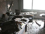 Женщина подожгла себя в приемной "Единой России" в Новосибирске, подпалив торгово-деловой центр (ФОТО, ВИДЕО)