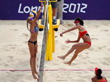 Россиянки неожиданно победили фавориток олимпийского турнира по пляжному волейболу