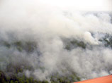 На лесные пожары в Томской области авиацией сброшено более 3 тысяч тонн воды