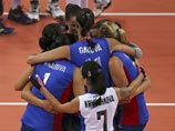 Женская сборная России по волейболу одержала вторую победу на олимпийском турнире в Лондоне, одолев команду Доминиканской Республики со счетом 3-1 (25:23, 25:15, 24:26, 25:22)