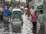 На Филиппинах в результате удара мощного тихоокеанского тайфуна "Саола" погибли по меньшей мере семь человек