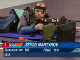 Белорус Мартынов - олимпийский чемпион в стрельбе из малокалиберной винтовки