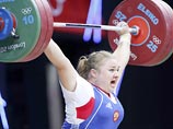 Российская штангистка Татьяна Каширина выиграла серебро олимпийского турнира по тяжелой атлетике в весовой категории свыше 75 кг. Российская штангистка Татьяна Каширина выиграла серебро олимпийского турнира по тяжелой атлетике в весовой категории свыше 75 кг.