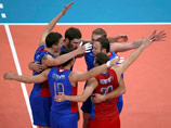 Российские волейболисты победили сербов на Олимпиаде