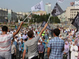 Митинг в Казани прошел по канонам шариата