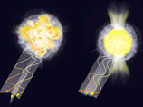 Японские ученые получили трехмерную модель взрыва сверхновой