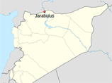 Иранский телеканал Press-TV сообщил, что конвой турецких войск при поддержке нескольких вертолетов вошел в сирийский город Джараблус
