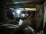 Разрушенное здание штаб-квартиры сирийского государственного телевидения Разрушенное здание штаб-квартиры сирийского государственного телевидения