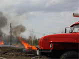 В Курганской области пожар площадью 1,2 тысячи га остановили в 4 км от поселка
