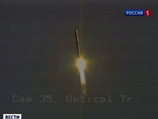 Ракета "Зенит-3SL" стартовала в 10:56 мск. в воскресенье с плавучей стартовой платформы Odyssey из экваториальной части Тихого океана по программе "Морской старт"